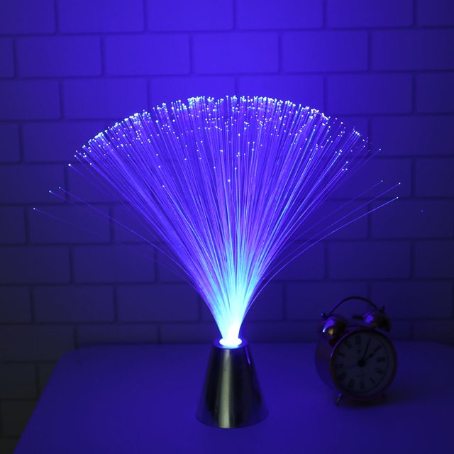 WEUVEB fiber optic led Fiber Optic Light Silver for Party with Optical Effects 6PCS