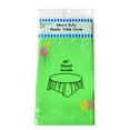 thumbnail image 2 of (6-pack) Heavy Duty Plastic Table Covers Tablecloth (Reusable) (Round 84"), 2 of 7