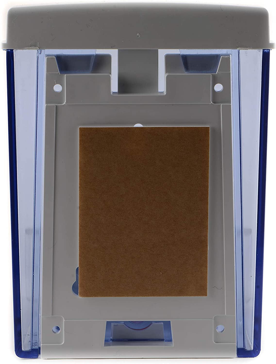 Manual Soap Dispenser Wall Mount Kitchen Bathroom Mounted Soap Dispenser Commercial - Great for Liquid Lotion Soap Shampoo Gel and More - Blue - 30 fl oz (887mL) (1)