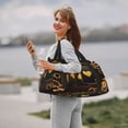 thumbnail image 6 of Kdxio Casino Playing Cards Travel Duffel Bag Gym Bag Weekender Travel Bag Gym Bag for Women &Men Airplane Travel Essentials for Flying, 6 of 7