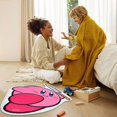 thumbnail image 4 of Area Rugs Cute Bath Rugs Soft Carpet Microfiber Luxury Bath Mat for Doormat Bedroom Floor Living Room,Color 1,27.6x25.6inch, 4 of 7