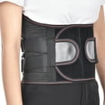 thumbnail image 1 of Lumbar Support Belt Lumbosacral Back Brace Adjustable Breathable Waist Support Belt Self-heating Therapy with 3pcs Replaceable Pad for Men Women Back Pain Sciatica Herniated Disc Scoliosis, 1 of 7