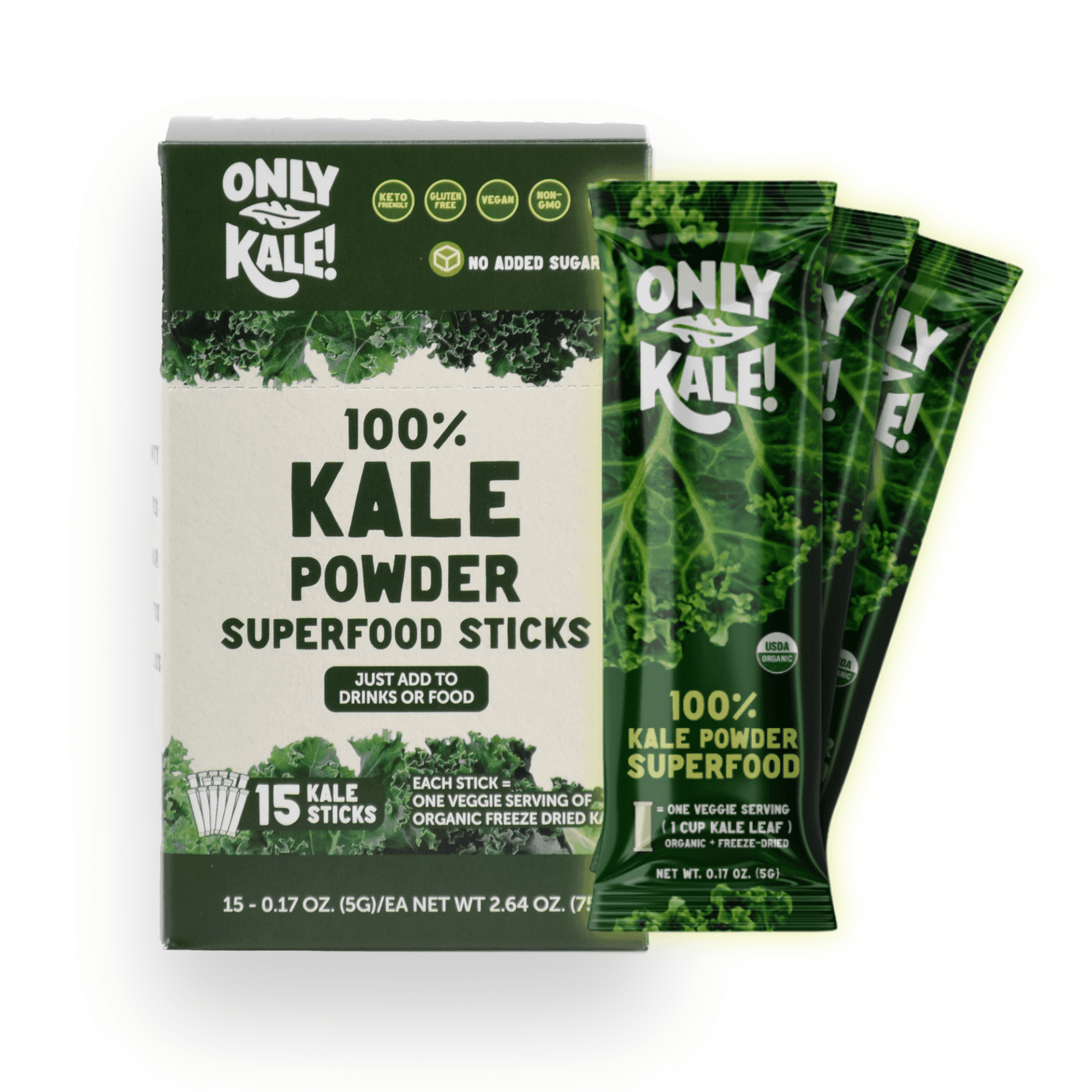 Onlykale- Organic Kale Powder Supplement for Antioxidant Support