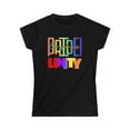 thumbnail image 3 of Unity LGBT Flag Lesbian Gay Pride Month Rainbow Transgender Womens T Shirts, 3 of 8