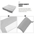 thumbnail image 3 of Sandlot Bunker Cover Outdoor Canopy Sandbox Tarp Playset Bench Drawstring Child, 3 of 6
