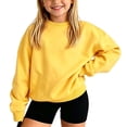 thumbnail image 5 of Zorckvet Girls' Cotton Round Neck Sweatshirts and Hoodies for Kids, 5 of 7