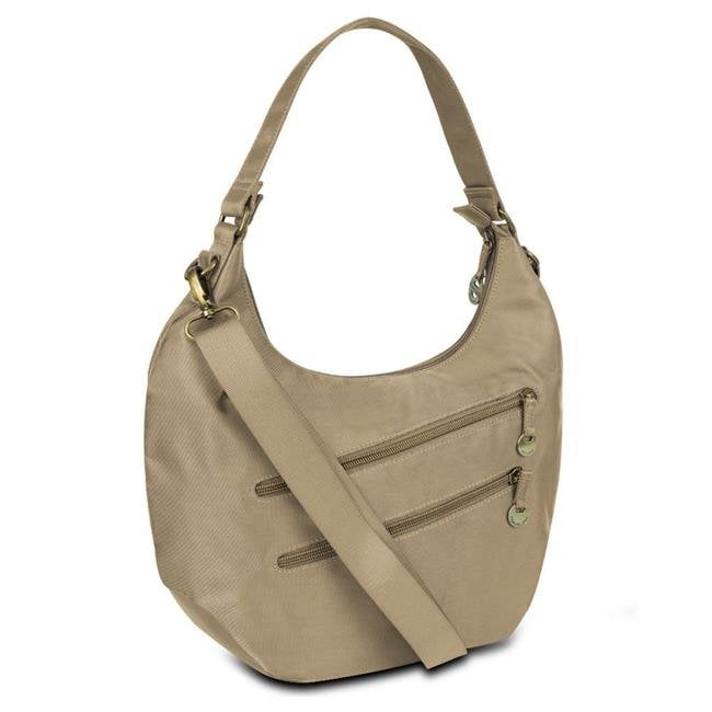 Hack-Proof Convertible Hobo with RFID Protection - Champagne - Walmart.com