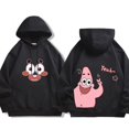 thumbnail image 5 of Suéter de poliéster con dibujos animados de Bob Esponja para otoño e invierno, sudadera con capucha de manga larga fina o polar, 5 of 5