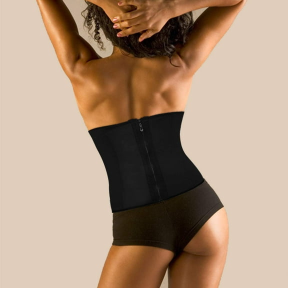 Women Waist Trainer Shapewear, Moclever Tummy Control Body Shaper Corset, Women Latex Rubber Waist Trainer Corset, Suitable Waist Of 28.35-30.31"