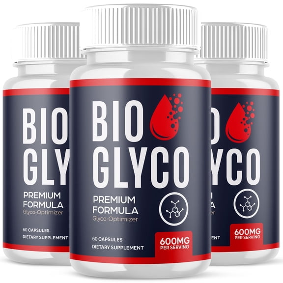Bio Glyco Blood Balance Support Pills Advanced Formula Vitamin Supplement BioGlyco 180 Capsules