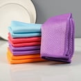 thumbnail image 2 of Janrevotw 10pcs Fish Scale Microfibre Cleaning Cloths, Glass Nano Cleaning Cloths, Wave Pattern, Wipes For Cleaning Windows, Mirrors, Stainless Steel Etc. 30 * 40cm, 2 of 13