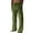 A-Green1308, variant on Men's Tree Print Straight Leg Pants Loose Fit Breezy Beach Vacation Trousers