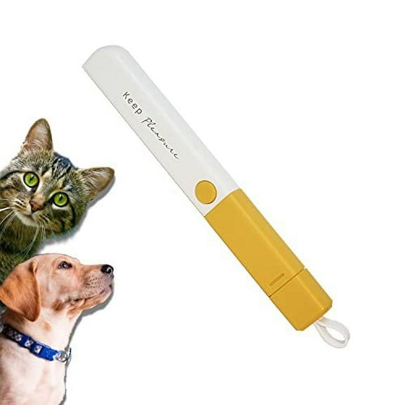 ZUKIs Pet Hair Lint Remover Portable Compact Reusable Lightweight Easy Grip Yellow
