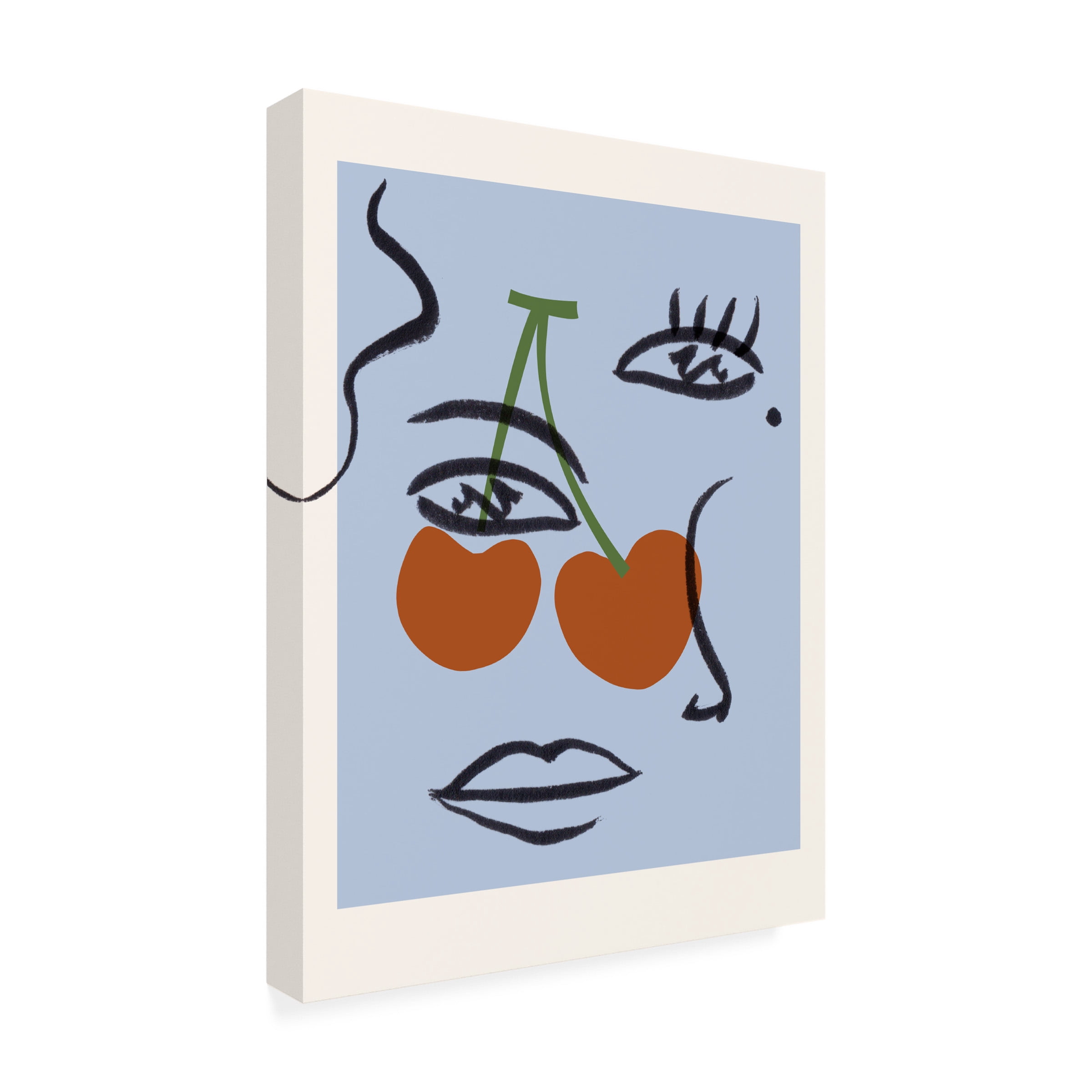 Melissa Wang 'Cherry Baby I' Canvas Art