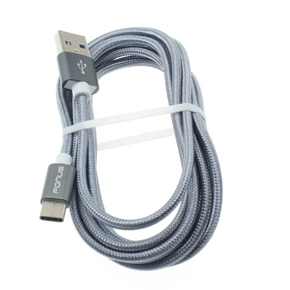 6ft Long USB-C Cable Fast Charger Cord Type-C Power Wire R2P for Boost Mobile Celero5G - CAT S62 S61 S48c Pro, S22 Flip - Coolpad Legacy, Suva, S Brisa - Cricket Influence, Ovation 2, Icon 3 2