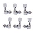 thumbnail image 2 of TISHITA 6 Pieces 3R 3L Guitar Tuner Pegs Guitar Tuner Machine Head for Guitars Parts Silver, 2 of 8