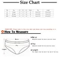 thumbnail image 2 of Kmdttou Clearance Under 10$!Women's Solid Lace Plus Size High Waist Leak Proof Crotch Shorts Underwear Panties (Regular & Plus Size), 2 of 2
