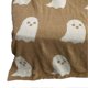 thumbnail image 2 of Ghosts Blanket Soft Comfortable Breathable Halloween Throw Blanket for Watching TV Camping Khaki 100x150cm/39x59in 650g/22.9oz, 2 of 3