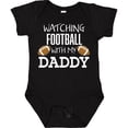 thumbnail image 3 of Inktastic Watching Football with My Daddy Boys or Girls Baby Bodysuit, 3 of 5