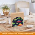 thumbnail image 6 of Yayeee Napkin Holder for Table Kitchen Paper Tissue Organization, Colorful Space Cat, 6 of 8