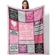 thumbnail image 1 of LHSHID Daughter Gifts Blanket Gifts for Daughter from Mom Daughter Gift from Dad Daughter Gifts Ideas for Mother's Day Graduation To My Daughter Throw Blanket 30"x40", 1 of 7