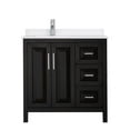 thumbnail image 2 of Wyndham Collection Wcv252536s-Qtz-Unsmxx Daria 36" Free Standing Single Basin Vanity Set -, 2 of 7