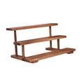 thumbnail image 4 of lionlar Wood Display Riser Jewelry Organizer Rack Fashion Decoration Collectibles Display Stand Showcase Fixtures for Figurines Hotel 3 Layer, 4 of 9