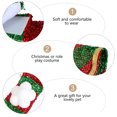 thumbnail image 2 of OUNONA Pet Cape Cat Cloak Striped Cloth Funny Pet Apparel 1Pcs, 2 of 4