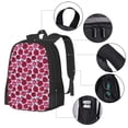 thumbnail image 4 of Daiia Rose Flowers Backpack for Men and Women -Durable Backpack Large Capacity, Water-Resistant Bag with Adjustable Straps and Laptop Compartment, 4 of 9