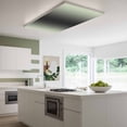 thumbnail image 3 of Light Green Black Ombre Magnetic Fluorescent Light Covers for Ceiling Lights 2x4Ft, Modern Gradient Abstract Art Office Classroom Kitchen Drop Ceiling Light Covers Lighting Filters Shade Panel 2Packs, 3 of 9