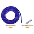 thumbnail image 3 of 4mm x 1.2m Rhinestone Rope Crystal Rope for DIY Sneakers Sweatpants Decoration Navy Blue with Aglets, 3 of 5