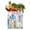 White-460, variant on Pineapples Canvas Tote Bag Tropical Hawaiian Fruit Summer Yellow Golden Exotic Pattern Print Aesthetic Pineapple Lover Sunshine Flowers Fresh Plant Reusable Tote Bag Eco-Friendly Lightweight Foldable