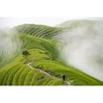 thumbnail image 3 of Pavlin, Miha 18x13 Black Modern Framed Museum Art Print Titled - Pingan Rice Terraces, 3 of 5