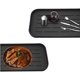 thumbnail image 4 of Soporte organizador de esponja de silicona para fregadero de cocina, bandeja de almacenamiento para esponja de plato, dispensador de jabón, color negro, 4 of 5
