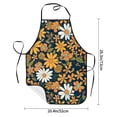 thumbnail image 2 of Anti-Fouling Belt Pocket Elasticated Apron - Non-Slippery Non-Fading Non-Shrinking Non-Crinkly Water-Repellent Groovy Flowers (17), 2 of 8
