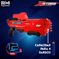 thumbnail image 3 of Juguete Pistola Rifle Dardos Tipo Escopeta con Mira 20 Metros Lanzador para Niños Rm Regalomex Grande, 3 of 4