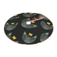 thumbnail image 2 of Kll Faces Of The Cat Christmas Tree Skirt 48",Party Decorations Farmhouse For Christmas Decorations Holiday Party, 2 of 8