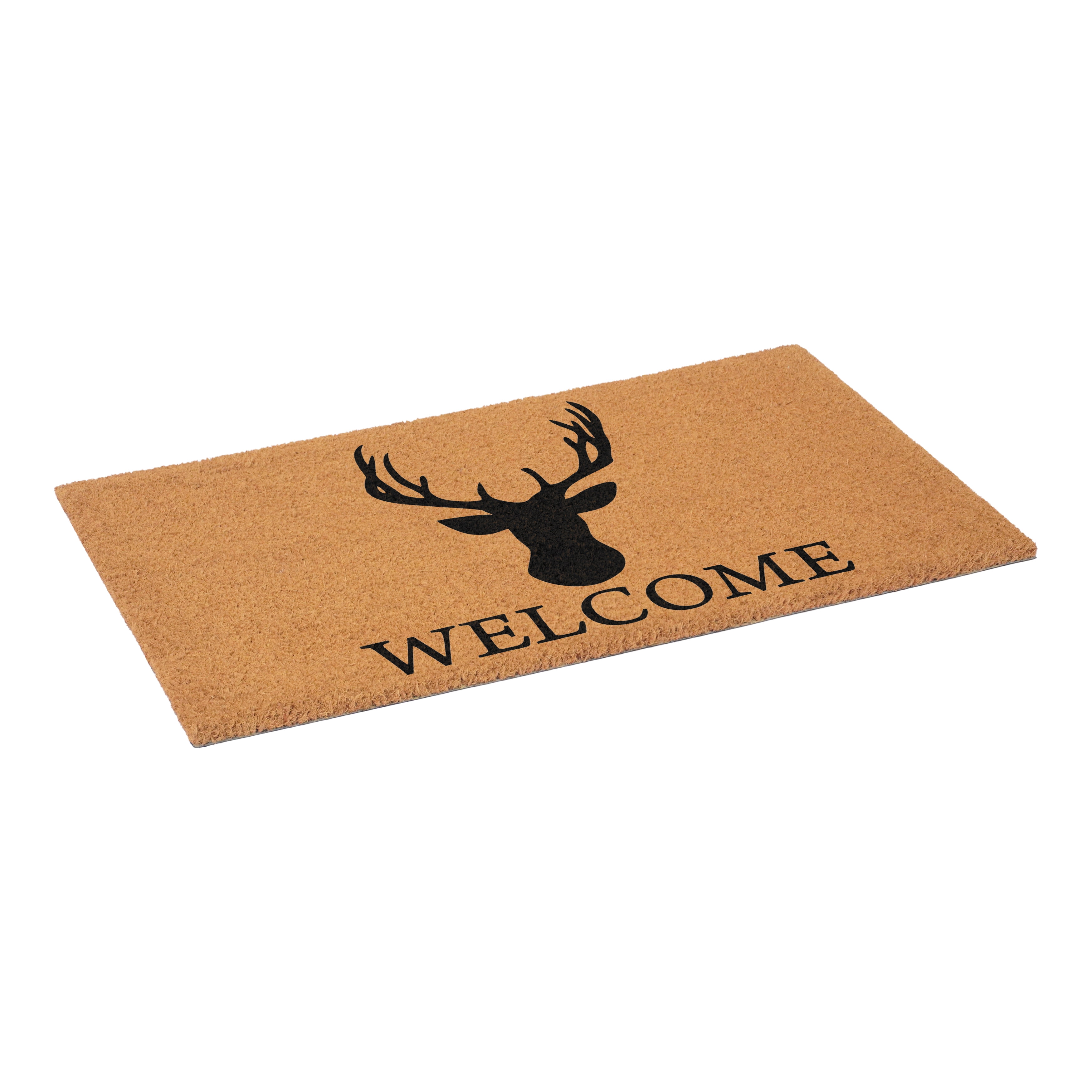 Calloway Mills Deer Welcome Outdoor Doormat 17" x 29"