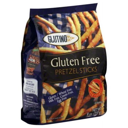 Glutino Pretzel Sticks, 8 oz (Pack of 12)
