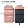 thumbnail image 7 of Uourmeti Terry Cloth Car Seat Cover Machine Washable, Compatible with Van and Truck, Non Slip Waterproof Bucket Seat Protector Fit for Sedan Vehicle Geometric Stripe 1 Pack, 7 of 7