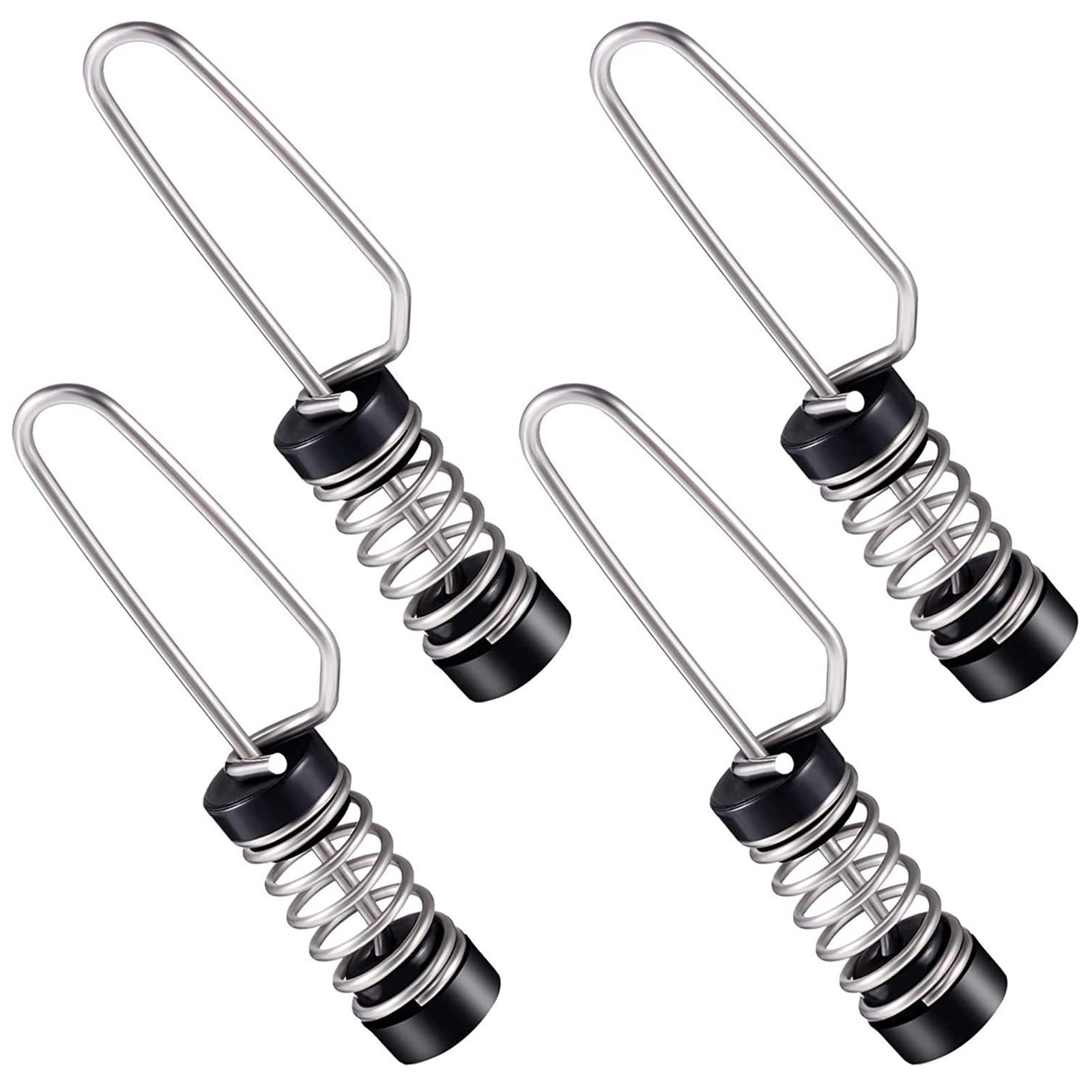 Fishing Flag Clip Stainless Steel Flag Clip Accessories 4Pcs