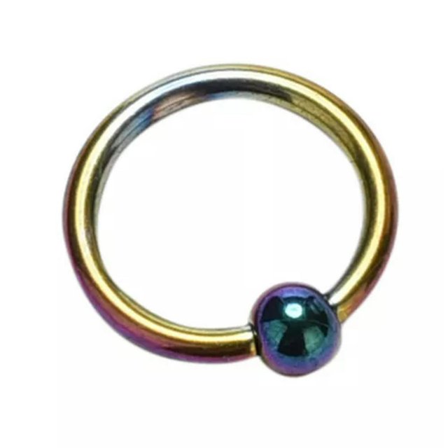 CUITING Fake Unisex Septum Clicker Nose Ring Non Piercing Hanger Clip On Delicate Jewelry 1X S-Multicolor #12-40 pcs/box