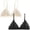 A-Beige1, variant on Womens Lace Bralette 2 Pack Floral Lace Triangle Cup Wireless Bra No‑Padding Spaghetti Straps Everyday Shaping Bra
