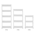 thumbnail image 6 of Lavish Home 3 Tier Shelf Rolling Cart - Narrow-Space Kitchen or Bathroom Shelf Organizer Cart - Slim Slide-Out Storage Shelves for Kitchen, Bathroom, Laundry and Pantry, 6 of 7