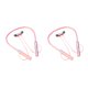 thumbnail image 1 of Kearding Auriculares Auriculares con cancelación de ruido compatibles con Bluetooth Reproductor de música con micrófono Auriculares Electrónica para Rosado 2piezas, 1 of 5