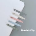 thumbnail image 6 of Wrapables Smooth Retractable Black Ink Gel Pens, 0.5mm Fine Point, for Home Office Work (Set of 5), Morandi, 6 of 9