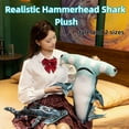 thumbnail image 5 of Adorable Hammerhead Shark Plush Stuffed Animals-realistic Shark Stuffed Toy Pillow-Soft Ocean Aquatic Animal Plushie Stuffie, 5 of 10