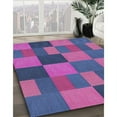 thumbnail image 2 of Ahgly Company Indoor Rectangle Patterned Purple Novelty Area Rugs, 2' x 3', 2 of 6