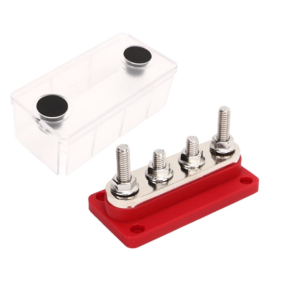 Power Distribution Block Bus Bar,Power Distribution Block M8 Terminal Bus Bar Stud Power Distribution Block Effortless Installation