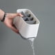 thumbnail image 4 of Organizador de cepillos de dientes caja de almacenamiento para baño | Soporte para cepillo y pasta de dientes con orificios de drenaje | Diseño desmontable y fácil de limpiar | Negro o gris | 1, 4 of 6